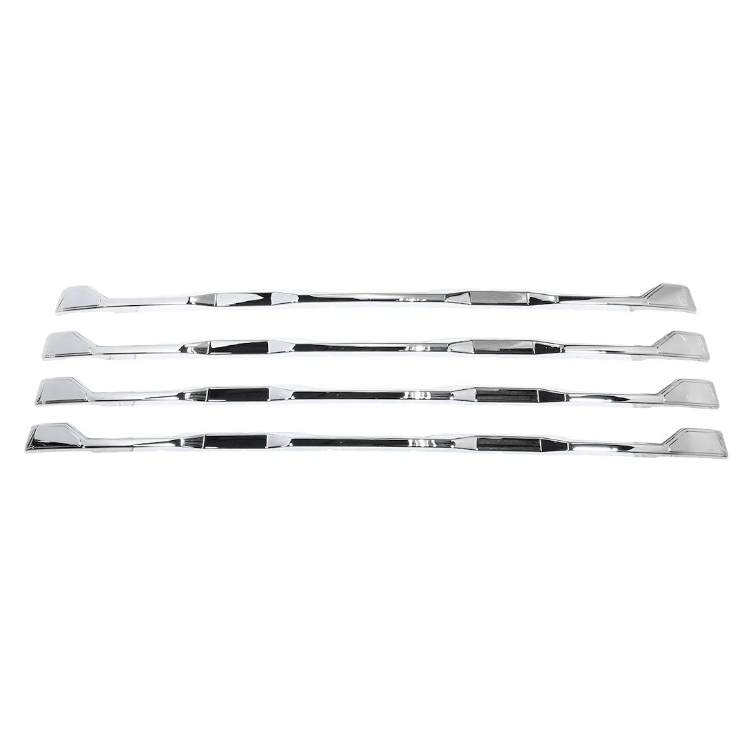 GI208 – COAST2COAST Grille Insert, Tape-On Overlay 4 Piece Chrome Plated ABS Plastic